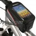 Roswheel bicycle bike frame front tube bag for 4.2 inch cell phone ( Blue ) - B0751ZWXP9